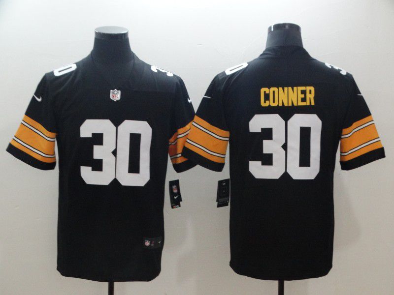Men Pittsburgh Steelers #30 Conner Black Nike Vapor Untouchable Limited NFL Jersey->youth nfl jersey->Youth Jersey